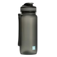 Бутылка для воды Line Art Flores 650 мл сірий Фото