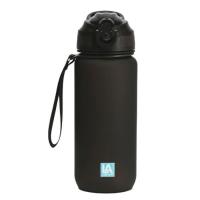 Пляшка для води Line Art Merlo 600 мл чорний Фото