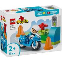 Конструктор LEGO DUPLO Town Синий полицейский мотоцикл Фото