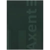 Книга записная Axent A4 One color, 96 листов клетка, зеленый Фото
