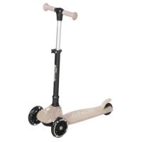 Самокат QPlay Sparkling триколісний дитячий з LED підсвіткою кол Фото