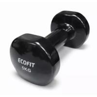 Гантель Ecofit MD2025 з вініловим покриттям 5 кг Фото