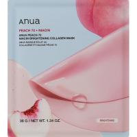 Маска для лица Anua Peach Collagen Brightening Mask 38 г Фото