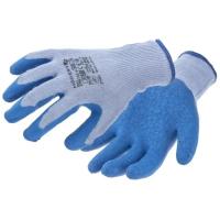Защитные перчатки Hoegert DILL HT5K752-10 с латексным покрытием светло-серые Фото