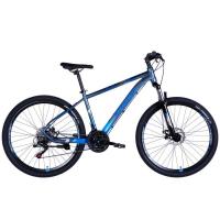 Велосипед Space 27.5" MERCURY DD FR рама-17" AL 2026 сіро-синій Фото