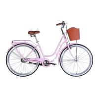 Велосипед Dorozhnik 28" RETRO Velosteel рама-19" ST 2025 рожевий Фото