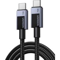 Дата кабель Ugreen USB-C to USB-C 3.0m PD60W 3A braided L524 gray Фото