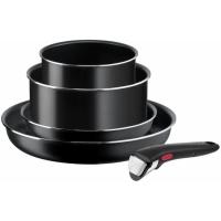 Набор посуды Tefal Ingenio Easy Cook & Clean, 5 предметів, чорний Фото
