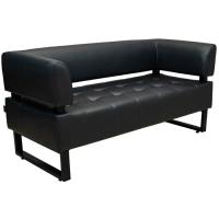 Диван офисный Richman Офис Двойной со спинкой и подлокотниками на металл Фото