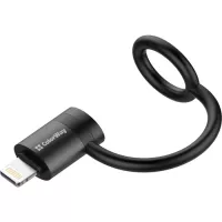 Перехідник ColorWay USB-C F to Lightning M black Фото