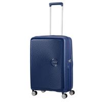 Чемодан American Tourister Soundbox 71.5/81 л темно-синя Фото