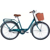 Велосипед Dorozhnik 26" LUX Velosteel рама-17" ST 2026 смарагдовий Фото