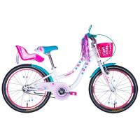Велосипед Formula 20" Kid FLOWER PREMIUM BH рама-10" ST 2026 білий з Фото