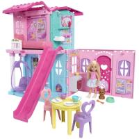 Ігровий набір Barbie Портативний будиночок Club Chelsea з лялькою Челсі Фото