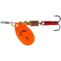 Блешня X-Fish Stark 2.5g 1 Nikel UV orange Фото
