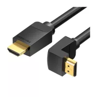 Кабель мультимедийный Vention HDMI M to HDMI M 2.0m V2.0 4K60Hz 90° corner PVC b Фото