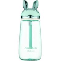 Пляшка для води Ardesto Bunny 600мл, пластик, зелений Фото