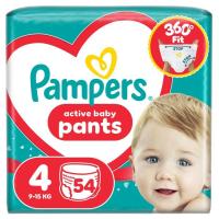 Підгузки Pampers Active Baby Pants Розмір 4 (9-15 кг) 54 шт Фото