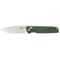 Нож SRM Terrier 140Cr, Green Micarta, Stonewash Фото