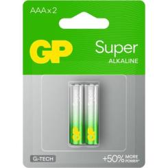 Батарейка Gp AAA LR3 Super Alcaline * 2 Фото