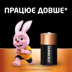 Батарейка Duracell C LR14 щелочная 2шт. в упаковке Фото 2
