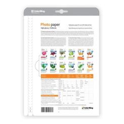 Фотобумага ColorWay A4 230г Glossy 20ст Фото 2