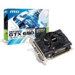 Видеокарта MSI GeForce GTX650 1024Mb OverClock Фото