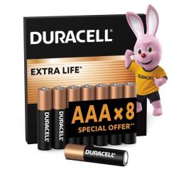 Батарейка Duracell AAA лужні 8 шт. в упаковці Фото