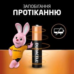 Батарейка Duracell AAA лужні 12 шт. в упаковці Фото 5