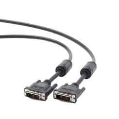 Кабель мультимедийный Cablexpert DVI M to DVI M 1.8m 24+1pin Фото