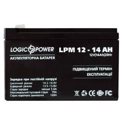 Батарея к ИБП LogicPower LPM 12В 14Ач Фото