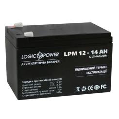 Батарея к ИБП LogicPower LPM 12В 14Ач Фото 1