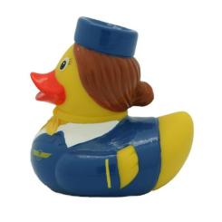 Игрушка для ванной Funny Ducks Стюардесса утка Фото 1
