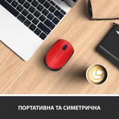 Мышка Logitech M171 Red Фото 2