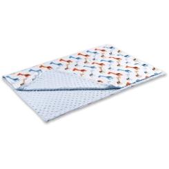 Одеяло детское Luvable Friends двухстороннее для мальчиков Фото 2