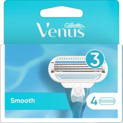 Сменные кассеты Gillette Venus Smooth 4 шт. Фото 1