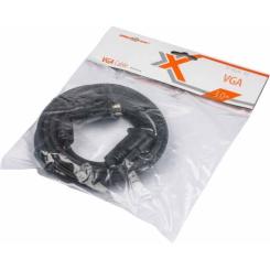 Кабель мультимедийный Maxxter VGA M to VGA M 3.0m Фото 1