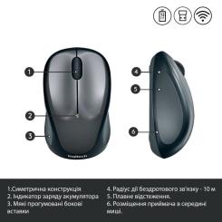 Мышка Logitech M235 Grey Фото 5