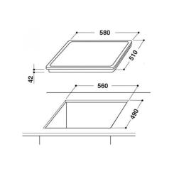 Варочная поверхность Whirlpool AKT 8190/BA Фото 1