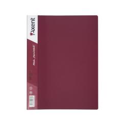 Папка с файлами Axent 30 sheet protectors, burgundy Фото