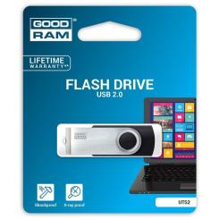 USB флеш накопитель Goodram 64GB Twister Black USB 2.0 Фото 2