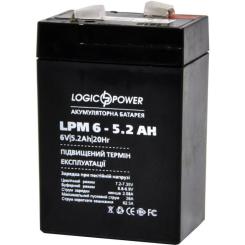Батарея к ИБП LogicPower LPM 6В 5.2 Ач Фото 2