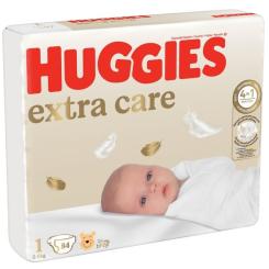 Подгузники Huggies Extra Care Размер 1 (2-5 кг) 84 шт Фото 1