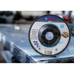 Круг зачистной Bosch обдирный, Standard for Metal 125х6мм Фото 1