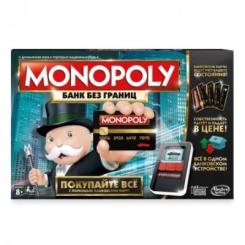 Настольная игра Hasbro Монополия с банковскими картами обновленная (русск Фото