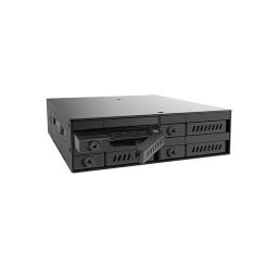 Бэкплейн Chieftec 1x5.25"/4x2.5" Hot-Swap Metal Фото