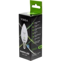 Лампочка Vinga VL-C37E14-54L Фото 3