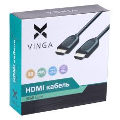 Кабель мультимедийный Vinga HDMI M to HDMI M 10.0m Фото 2