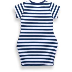 Платье детское Breeze в полоску с кармашками Фото 1