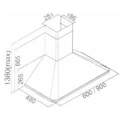 Вытяжка кухонная Kaiser A6315ElfEmEco Фото 1